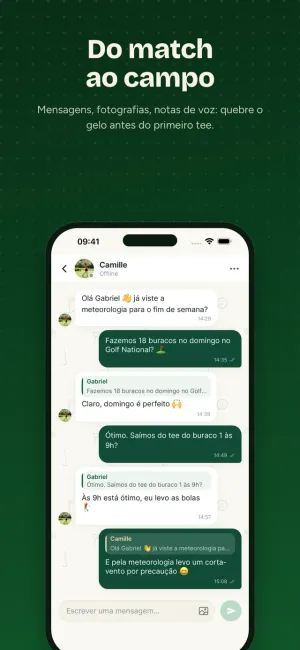 Par2 — Do match ao campo